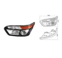 China XMQ6129Y Kinglong Bus Parts Body Parts Head Lamp ...