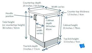 Standard Kitchen Cabinet Sizes Cm Kiendo Info