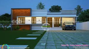 House plans 6.5×9 with 3 bedrooms. 1300 Square Feet 3 Bedroom Flat Roof House Plan Single Floor Kerala Home Design Bloglovin Dubai Khalifa