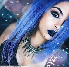 The galaxy dye looks great at any hair length, from short, medium to long bangs. What Does Your Hair Colour Says About Your Personality Blue Purple Cliphair Uk