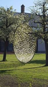 Pin By Valerie On Floral Structures Earth Art Outdoor Art Yard Art