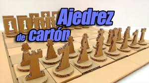 Fichas de ajedrez para colorear. Juego De Ajedrez De Carton Como Se Hace Te Digo Como Youtube
