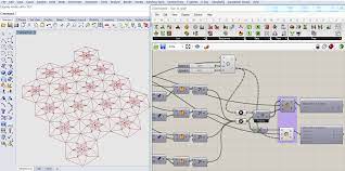 How Generate My Star Shape On A Hexagonal Grid Grasshopper Rhino Parametric Design Parametric Architecture