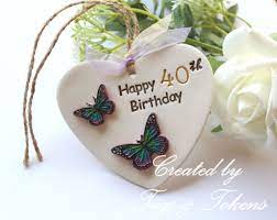 High quality happy 40th birthday gifts and merchandise. 40th Birthday Gift Or Alternative 40th Birthday Card Happy Etsy 40th Birthday Gifts 40th Birthday Cards Hand Painted Gifts