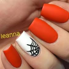 Maybe you would like to learn more about one of these? 27 Ideas Frescas Y Faciles De Unas De Halloween Halloween Nails Easy Halloween Nails Halloween Nail Designs