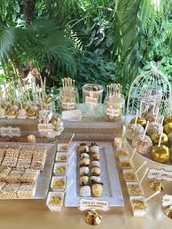 White And Gold Wedding Dessert Table Candy Apples Rice Krispie Treats Chocolate Covered Strawber Sweets Table Wedding Wedding Dessert Table Wedding Desserts