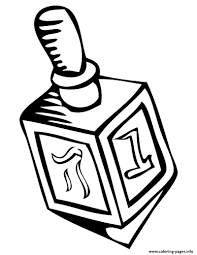 This content for download files be subject to copyright. Hanukkah Dreidels To Print Coloring Pages Printable