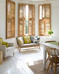 White With Shutters Home White Wooden Floor Home Decor