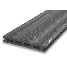 La largeur et la longueur des lames. Lame De Terrasse En Bois Composite Grise 225 X 14 5 X 2 1 Cm