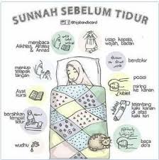 Bahkan hal itu dianjurkan karena rasullah saw tidur menghadap ke arah kiblat. Sunnah Sebelum Tidur Mukminpos