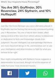 What Is Your Hogwarts House Percentage In 2020 Harry Potter House Quiz What S Your Hogwarts House Sorting Quiz