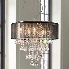 Crystal Drum Shade Chandeliers Lamps Plus