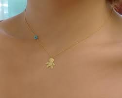 The Little Prince Necklace Evil Eye Child Pendant Boy Etsy Evil Eye Jewelry Mothers Necklace Gift Necklace