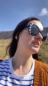 A few bars of the “Connemara Cradle Song” whilst Catching the wind in  Connemara en route to @highlandradiodonegal for a live show tonight with  @paul.mcdevitt