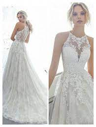 Lace Weddings Wedding Dresses Wedding Dresses Lace Wedding Gown Styles Halter Wedding D Wedding Dresses Lace Lace Wedding Dress Vintage Wedding Gown Styles
