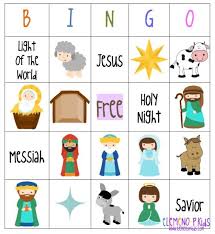 Free Printable Bingo Cards For Kids Free Printable Nativity Bingo Cards Christmas Bingo Nativity Bingo Christmas Bingo Printable