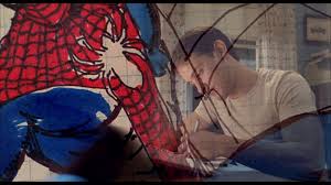 Draw an oval positioned horizontally so the top line of the oval touches the lines for the neck. Spider Man 2002 Peter Parker S Tobey Maguire Hand Drawn Spider Man Costume Notebook Current Price 5500