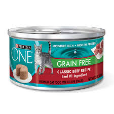 Other than giving your cat exactly what his body wants and needs to thrive, a lot of good can come from this sort of diet #1. Purina One Natural High Protein Grain Free Pate Wet Cat Food Beef Recipe 3 Oz Pull Top Can Brickseek