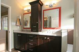 Onyx vanity top in dridtwood color master bathroom vanity with craftsman wood wrapped mirror. Pin On Gigi S New House