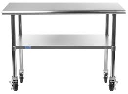 271 results for prep table. Business Industrial Prep Tables Stainless Steel Commercial Kitchen Work Food Prep Table W 4 Casters 30 X 48 Studio In Fine Fr