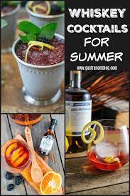 Whiskey Cocktails For The Summertime Juleps Sazeracs Old Fashioned And More Great Summer Flav Best Cocktail Recipes Summer Drink Recipes Whiskey Cocktails