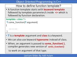 Templates In C