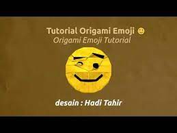 Check spelling or type a new query. Origami Wink Face Emoji Hadi Tahir Youtube Origami Origami Videos Emoji