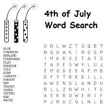 4th of july word search northern news