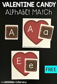 On this page you will find lots of fun, creative, and unique ideas for teaching kindergarten kids their alphabet letters, matching upper and lowercase letters. Box Of Chocolates Valentine Alphabet Match Activity