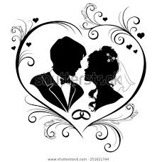 Suchen Sie Nach Wedding Invitation Card Silhouettes Bride Groom Stockbildern In Hd Und Millio In 2020 Hochzeit Silhouette Scherenschnitt Hochzeit Hochzeit Illustration