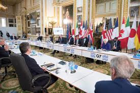 G7 foreign ministers issue statement on belarus, may 27, 2021. F Gvk2th2jckom