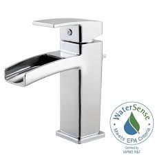 Pfister Kenzo Single Hole Single Handle Bathroom Faucet In Matte Black Lg42 Df0b The Home Depot Bathroom Faucets Single Hole Bathroom Faucet Pfister