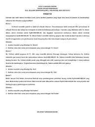 Bilyat giro, sarana perintah pembayarannya lainnya atau dengan pemindah bukuan. Soal Ulangan Harian Simpanan B