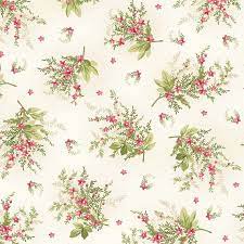 Spray Of Pink Star Flowers Ivory Heather Jennifer Bosworth Maywood By Yard Watercolor Flowers Paintings Flower Art Floral Prints Pattern
