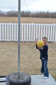 To make a mobile tether ball court, attach wheels to the base of the tire. Pin On Back In The Day