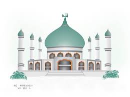 Gambar masjid kartun berwarna pinterest.com. Masjid Animasi Berwarna Nusagates