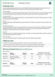 Nathers Certificate Nationwide House Energy Rating Scheme Nathers