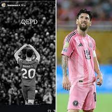 tvmax-9.com | Leo Messi en sus redes sociales ante el fallecimiento del  jugador del Liverpool y de Portugal 🇵🇹Diogo Jota…..QUE EN PAZ DESCANSE.  #FutbolTVMAX | Instagram