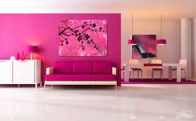 Cerise Pink And White Living Room Pink Living Room Pink Living Room Decor Living Room Colors