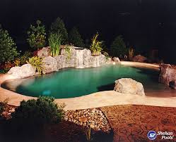 Bluestone offers lots of flexibility in design thanks to. Custom Pools Lagoon Pool Style For A Tropical Feel Shehan Pools