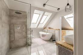 Modern bathroom free standing tub. Bathroom Flooring Ideas For Your Home Best At Flooring Blog