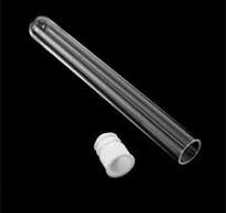 Amazon.com: 20Pcs Clear Plastic Test Tubes with White Push ...