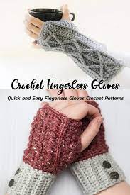 Easy fingerless gloves crochet pattern. Crochet Fingerless Gloves Quick And Easy Fingerless Gloves Crochet Patterns Fashionable And Functional Fingerless Glove Crochet Patterns Book Deakins Mr Desiree 9798697618875 Amazon Com Books
