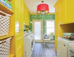 Sunny Delight Bright Laundry Room Yellow Laundry Rooms Laundry Room Decor