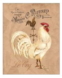 Rooster Kitchen Art Modern Farmhouse Wall Art Print French Etsy French Country Farmhouse Country Rooster French Country Kitchens