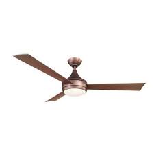 Atlas Donaire 52 In Led Indoor Outdoor Brushed Bronze Ceiling Fan With Light With Remote Control Da Bb Bronze Ceiling Fan Ceiling Fan Ceiling Fan With Remote