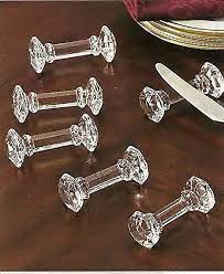 Check spelling or type a new query. Amazon Com Skemix Crystal Knife Rests Table Setting Set Of 6 Home Kitchen