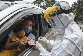 Pemkot Depok Gelar Rapid Test Covid 19 Sistem Drive Thru Republika Online