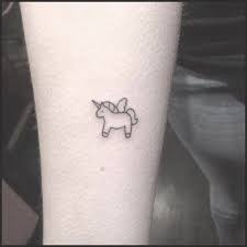 Cute Unicorn Tattoo Tumblr Tiny Tattoos Tiny Tattoos For Girls Mini Tattoos