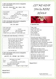 Bebe rexha & david guetta ft. Say My Name By Bebe Rexha English Esl Worksheets For Distance Learning And Physical Classrooms